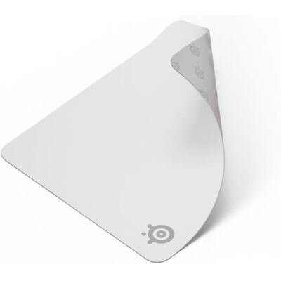 Tapis de souris gaming - STEELSERIES - QcK L - Blanc Blanc - Publicité Tapis de souris gaming - STEELSERIES - QcK L - Blanc Blanc - Publicité