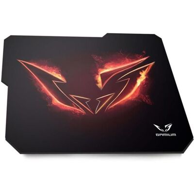 Tapis de souris gamer - WE - Gamium - Couleur noire - Design ergonomique - Surface optimisée Noir - Publicité Tapis de souris gamer - WE - Gamium - Couleur noire - Design ergonomique - Surface optimisée Noir - Publicité