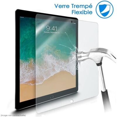 KARYLAX Verre flexible protection écran pour Apple iPad 97 pouces – Nano verre incassable blanc Blanc - Publicité KARYLAX Verre flexible protection écran pour Apple iPad 97 pouces – Nano verre incassable blanc Blanc - Publicité