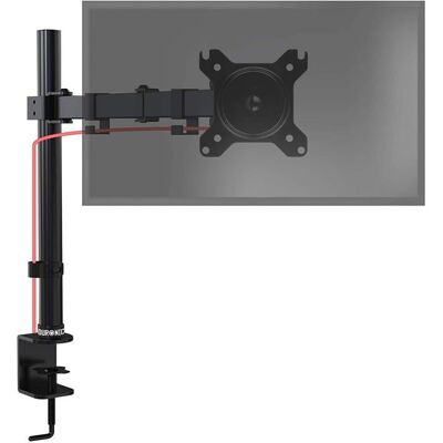Duronic DM151X3 Support décran de PC à Pince pour Bureau Hauteur Ajustable Rotatif / Inclinable / Pivotable Compatibilité Noir - Publicité Duronic DM151X3 Support décran de PC à Pince pour Bureau Hauteur Ajustable Rotatif / Inclinable / Pivotable Compatibilité Noir - Publicité
