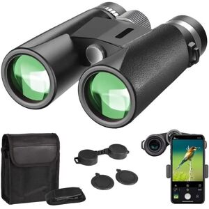 NICEFEEL Jumelles Adultes Puissante 12x50 Jumelles Compactes HD BAK4 Prisme FMC Vision Nocturne pour lObservation des Oiseaux Camping 17 Noir - Publicité NICEFEEL Jumelles Adultes Puissante 12x50 Jumelles Compactes HD BAK4 Prisme FMC Vision Nocturne pour lObservation des Oiseaux Camping 17 Noir - Publicité