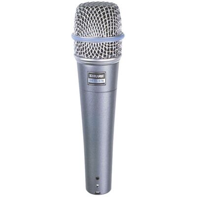 SHURE Micro instrument DYNAMIQUE - Publicité SHURE Micro instrument DYNAMIQUE - Publicité