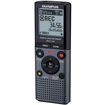 OLYMPUS VN-711PC Enregistreur numérique Gris - Publicité OLYMPUS VN-711PC Enregistreur numérique Gris - Publicité