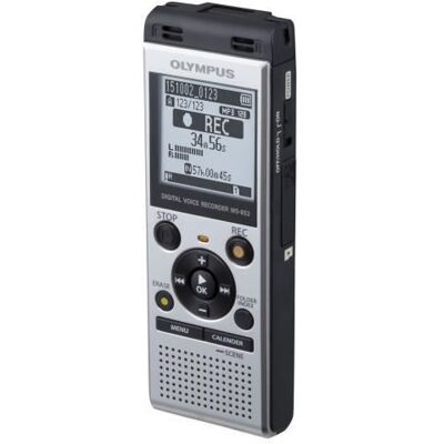 Olympus WS-852 - Enregistreur vocal - 250 mW - 4 Go - avec microphone Olympus Telephone Pickup TP-8 Gris - Publicité Olympus WS-852 - Enregistreur vocal - 250 mW - 4 Go - avec microphone Olympus Telephone Pickup TP-8 Gris - Publicité
