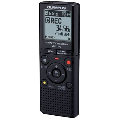 OLYMPUS VN-713PC Enregistreur numérique Noir - Publicité OLYMPUS VN-713PC Enregistreur numérique Noir - Publicité