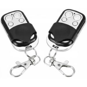 Télécommande universelle - COBYE - Cobye - 43392 MHz - 4 canaux - Autocopiante (lot de 2) Noir - Publicité Télécommande universelle - COBYE - Cobye - 43392 MHz - 4 canaux - Autocopiante (lot de 2) Noir - Publicité