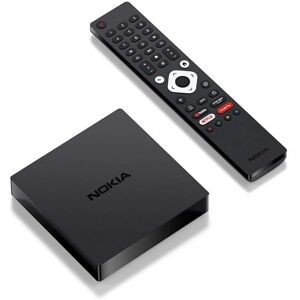Nokia Smart TV Box 8000 Android TV 4K Ultra HD TV HDR10 avec télécommande vocale Bluetooth Lecteur multimédia en streaming Noir - Publicité Nokia Smart TV Box 8000 Android TV 4K Ultra HD TV HDR10 avec télécommande vocale Bluetooth Lecteur multimédia en streaming Noir - Publicité