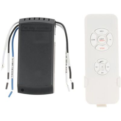 Kit Télécommande De Ventilateur De Plafond Universel Récepteur + Télécommandes - Publicité Kit Télécommande De Ventilateur De Plafond Universel Récepteur + Télécommandes - Publicité