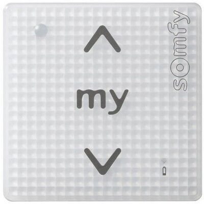 Interrupteur mural tactile blanc Somfy - Control de pared - Wall Switch - Publicité Interrupteur mural tactile blanc Somfy - Control de pared - Wall Switch - Publicité