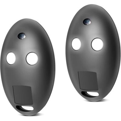 Télécommande de portail - BFT - 2 pièces - 433 MHz - Compatible BFT MITTO2 - 2 canaux - Rolling Code Gris - Publicité Télécommande de portail - BFT - 2 pièces - 433 MHz - Compatible BFT MITTO2 - 2 canaux - Rolling Code Gris - Publicité