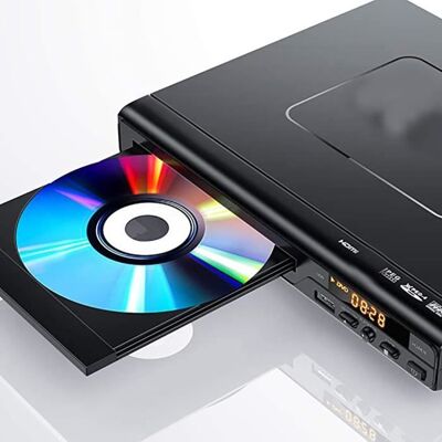 Lecteur DVD multirégion SURENHAP - Noir MP3 télécommande incluse sortie RCA Noir - Publicité Lecteur DVD multirégion SURENHAP - Noir MP3 télécommande incluse sortie RCA Noir - Publicité