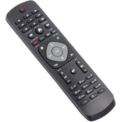 ZISONIX Télécommande universelle - Philips - Smart TV - Compatible LCD LED Plasma - Noir - Remplacement Noir - Publicité ZISONIX Télécommande universelle - Philips - Smart TV - Compatible LCD LED Plasma - Noir - Remplacement Noir - Publicité