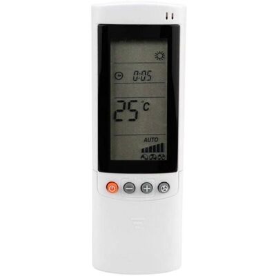 AUCUNEARY Télécommande de remplacement pour climatiseur compatible avec Airwell Electra Gree A415/rc08b RC08A Étiquette - Publicité AUCUNEARY Télécommande de remplacement pour climatiseur compatible avec Airwell Electra Gree A415/rc08b RC08A Étiquette - Publicité