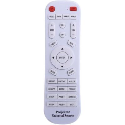Télécommande de projecteur universelle pour EPSON INFOCUS SONY BENQ ACER SANYO NEC VIEWSONIC HITACHI SAMSUNG TOSHIBA SHA - Publicité Télécommande de projecteur universelle pour EPSON INFOCUS SONY BENQ ACER SANYO NEC VIEWSONIC HITACHI SAMSUNG TOSHIBA SHA - Publicité