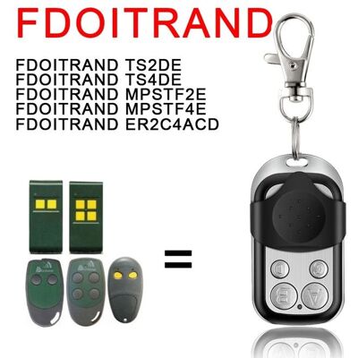 Télécommande pour porte de garage - DOITRAND TS2DE/TS4DE/MPSTF2E/MPSTF4E/ER2C4ACD - 433.92 MHz - Fixed Code - Publicité Télécommande pour porte de garage - DOITRAND TS2DE/TS4DE/MPSTF2E/MPSTF4E/ER2C4ACD - 433.92 MHz - Fixed Code - Publicité