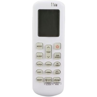 OKUMGGYJ Télécommande de remplacement universelle à piles DG11R2‑01 pour climatiseurs Hisense Noir - Publicité OKUMGGYJ Télécommande de remplacement universelle à piles DG11R2‑01 pour climatiseurs Hisense Noir - Publicité