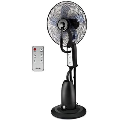 Ventilateur Brumisateur - UFESA - MF4090 - Silencieux - Télécommande - 3 Modes Noir - Publicité Ventilateur Brumisateur - UFESA - MF4090 - Silencieux - Télécommande - 3 Modes Noir - Publicité