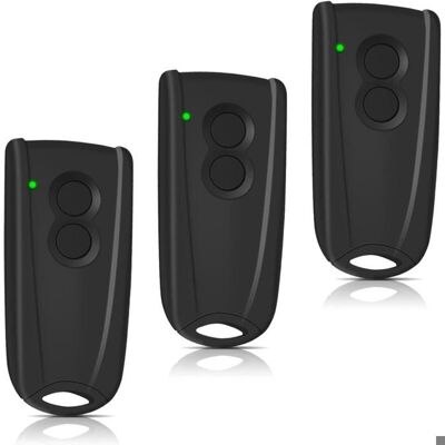 ZYNEXDD 3 pièces 43392 MHz Télécommande pour porte de garage pour Hormann EcoStar RSC2-433 RSE2-433 RSZ1-433 Hormann Liftronic 500/700/ Noir - Publicité ZYNEXDD 3 pièces 43392 MHz Télécommande pour porte de garage pour Hormann EcoStar RSC2-433 RSE2-433 RSZ1-433 Hormann Liftronic 500/700/ Noir - Publicité