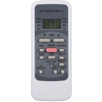 OKUMGGYJ Télécommande universelle de remplacement pour climatiseur Midea R51M/E - Publicité OKUMGGYJ Télécommande universelle de remplacement pour climatiseur Midea R51M/E - Publicité