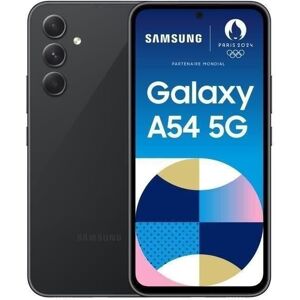 SAMSUNG Galaxy A54 5G Graphite 128 Go (2023) - Reconditionné - Très bon état Noir - Publicité SAMSUNG Galaxy A54 5G Graphite 128 Go (2023) - Reconditionné - Très bon état Noir - Publicité