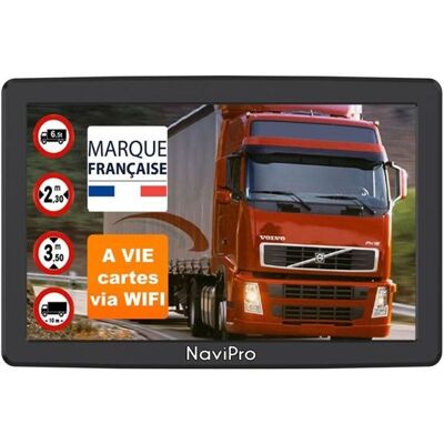 GPS Poids Lourd 9 Pouces NaviPro 9 DVR Dashcam - Caméra de Route intégrée GPS pour Camion et Bus Voiture Europe - Publicité GPS Poids Lourd 9 Pouces NaviPro 9 DVR Dashcam - Caméra de Route intégrée GPS pour Camion et Bus Voiture Europe - Publicité