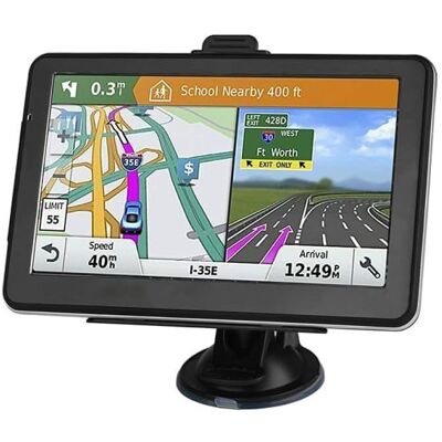 GPS Voiture & Poids Lourds Riloer 2025 7 Navigation Europe à Vie HD Noir - Publicité GPS Voiture & Poids Lourds Riloer 2025 7 Navigation Europe à Vie HD Noir - Publicité