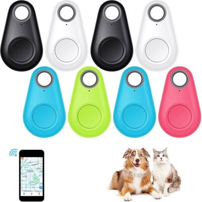 CROSHACK Lot de 8 mini traceurs GPS - Traceur Bluetooth portable - Dispositif anti-perte - Traceur pour enfants - Traceur Bluetooth pour Noir - Publicité CROSHACK Lot de 8 mini traceurs GPS - Traceur Bluetooth portable - Dispositif anti-perte - Traceur pour enfants - Traceur Bluetooth pour Noir - Publicité