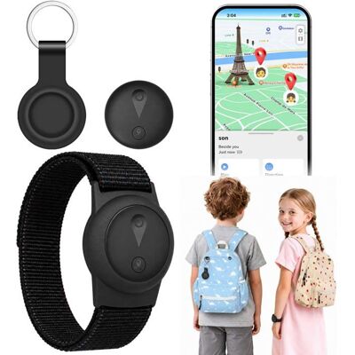 TOTORITY Traceur Gps Enfant Tracker Gps Enfant Sans Abonnement Suivi De Localisation En Temps Réel Compatible Ios/An Oid Bracelet/Porte-Clé - Publicité TOTORITY Traceur Gps Enfant Tracker Gps Enfant Sans Abonnement Suivi De Localisation En Temps Réel Compatible Ios/An Oid Bracelet/Porte-Clé - Publicité
