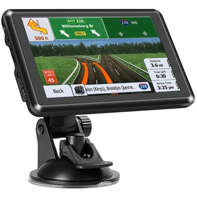 EINNENFFER Appareil de navigation GPS pour voitures camions 2023 - Navigation par satellite 5 pouces pour camions pour voitures Europe Royaum Noir - Publicité EINNENFFER Appareil de navigation GPS pour voitures camions 2023 - Navigation par satellite 5 pouces pour camions pour voitures Europe Royaum Noir - Publicité