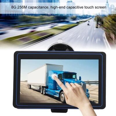 Navigateur GPS de voiture de camion de 7 pouces 8GB ROM Bluetooth Locator Navigation Carte gratuite 30 langues HB054 isCdav:fal Noir - Publicité Navigateur GPS de voiture de camion de 7 pouces 8GB ROM Bluetooth Locator Navigation Carte gratuite 30 langues HB054 isCdav:fal Noir - Publicité