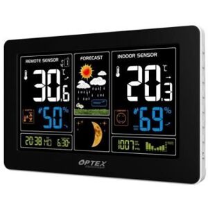 NO NAME Station météo - OPTEX - 990043 - Couleur - Rechargeable USB - Intérieur Noir - Publicité NO NAME Station météo - OPTEX - 990043 - Couleur - Rechargeable USB - Intérieur Noir - Publicité