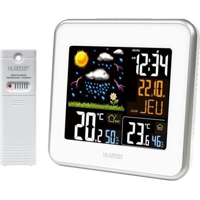Station météo La Crosse Technology WS6821-A-WHI - Publicité Station météo La Crosse Technology WS6821-A-WHI - Publicité