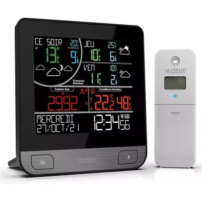 LA CROSSE TECHNOLOGY LW3101-SIL Station Météo - Station Météo - Publicité LA CROSSE TECHNOLOGY LW3101-SIL Station Météo - Station Météo - Publicité