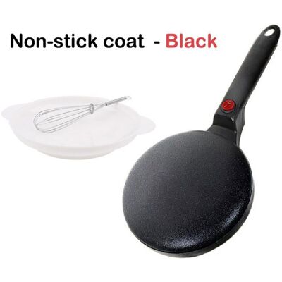 SODIAL Crêpière Électrique Poêle à Crêpes Antiadhésive avec Étaloir à Pâte et Bac de Récupération 600 W Chauffe Automatique Prise Noir - Publicité SODIAL Crêpière Électrique Poêle à Crêpes Antiadhésive avec Étaloir à Pâte et Bac de Récupération 600 W Chauffe Automatique Prise Noir - Publicité