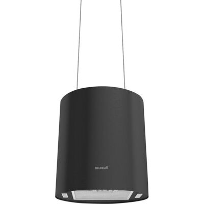 BELDEKO Hotte Îlot Noir 550 m3/h Suspendue 3 Vitesses - Marque Française Noir - Publicité BELDEKO Hotte Îlot Noir 550 m3/h Suspendue 3 Vitesses - Marque Française Noir - Publicité