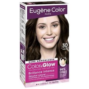 EUGENE COLOR Eugène Color Color& Glow - 30 CHÂTAIN - Publicité EUGENE COLOR Eugène Color Color& Glow - 30 CHÂTAIN - Publicité