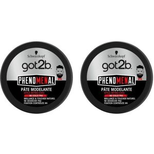 GOT2B Lot de 2 Phénoménals Pâte Modelante coiffante 100ml - Publicité GOT2B Lot de 2 Phénoménals Pâte Modelante coiffante 100ml - Publicité