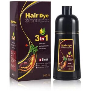 Shampoing Colorant Marron foncé3 en 1 Shampooing Teinture Cheveux InstantanéeShampooing Teinture Cheveux et Longue Durée500ML - Publicité Shampoing Colorant Marron foncé3 en 1 Shampooing Teinture Cheveux InstantanéeShampooing Teinture Cheveux et Longue Durée500ML - Publicité