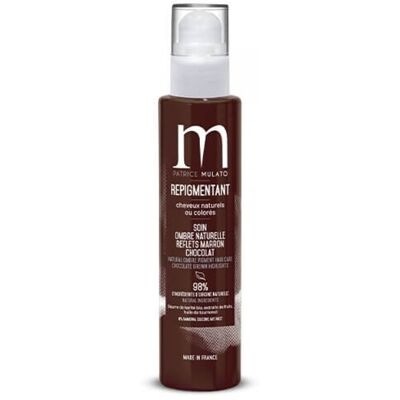 Shampooing repigmentant - MULATO - Ombre Naturelle - Marron chaud/Chocolat - 200 ml - Châtain - Publicité Shampooing repigmentant - MULATO - Ombre Naturelle - Marron chaud/Chocolat - 200 ml - Châtain - Publicité