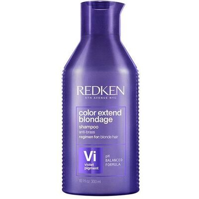 Redken Color Extend Blondage Shampoo aux Pigments Violets - Shampoo pour Cheveux Blonds - Publicité Redken Color Extend Blondage Shampoo aux Pigments Violets - Shampoo pour Cheveux Blonds - Publicité
