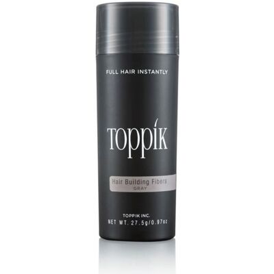 Fibres capillaires Toppik - Gris - 27,5 g - Publicité Fibres capillaires Toppik - Gris - 27,5 g - Publicité