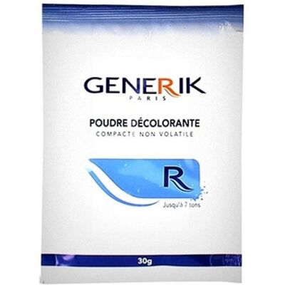 Poudre Décolorante bleue Generik - Publicité Poudre Décolorante bleue Generik - Publicité