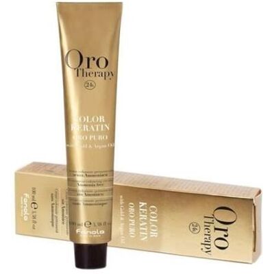 Fanola Oro Therapy Coloration Cheveux Blond Platine - Permanente - 100ml - Publicité Fanola Oro Therapy Coloration Cheveux Blond Platine - Permanente - 100ml - Publicité