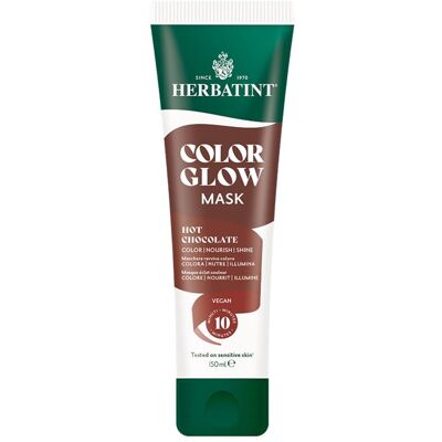 -Herbatint Color Glow Masque Éclat Couleur 150 ml (Couleur : Hot Chocolate) - Publicité -Herbatint Color Glow Masque Éclat Couleur 150 ml (Couleur : Hot Chocolate) - Publicité