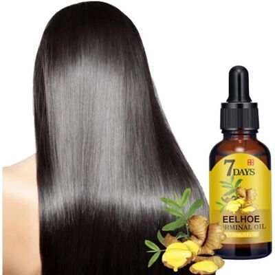 Sérum de Croissance Cheveux - Huile Germinale - 40ml - Accélère la Pousse - Tous Types de Cheveux - Mixte - Publicité Sérum de Croissance Cheveux - Huile Germinale - 40ml - Accélère la Pousse - Tous Types de Cheveux - Mixte - Publicité