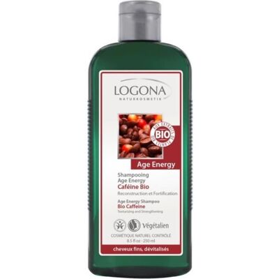Shampoing Caféine Organique Age Energy LOGONA - Shampoo - Publicité Shampoing Caféine Organique Age Energy LOGONA - Shampoo - Publicité
