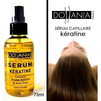 Sérum Capillaire Kératine sans rinçage - Dollania - Tous types de cheveux - Nourrissant - Publicité Sérum Capillaire Kératine sans rinçage - Dollania - Tous types de cheveux - Nourrissant - Publicité