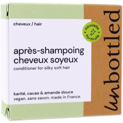 Après-shampoing vegan Unbottled - 50g - Publicité Après-shampoing vegan Unbottled - 50g - Publicité