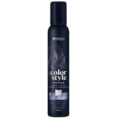 Coloration Cheveux Lavande Argentée - Toner & Mousse Indola - Publicité Coloration Cheveux Lavande Argentée - Toner & Mousse Indola - Publicité