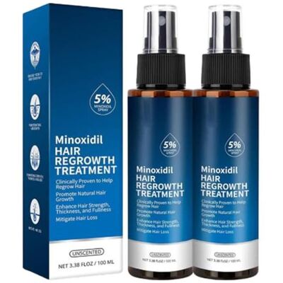 Sérum de Croissance des Cheveux - Minoxidil - 5% - Avec Biotine - 100ml - Pour Cheveux Fins - Publicité Sérum de Croissance des Cheveux - Minoxidil - 5% - Avec Biotine - 100ml - Pour Cheveux Fins - Publicité
